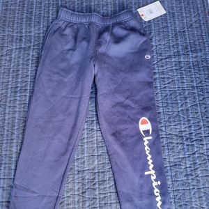 Boys size 8 Champion navy sweats
